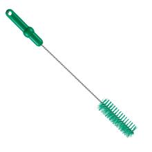 Haug FC81243 csőkefe, PBT &Oslash;0,50 erős z&ouml;ld szőrrel,PP, -20-140C, 500x&Oslash;40mm term&eacute;kfot&oacute;
