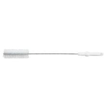 Haug 8126 csőkefe, PBT &Oslash;0,50 erős feh&eacute;r szőrrel, PP, feh&eacute;r, -20-140C, 500x&Oslash;70mm term&eacute;kfot&oacute;