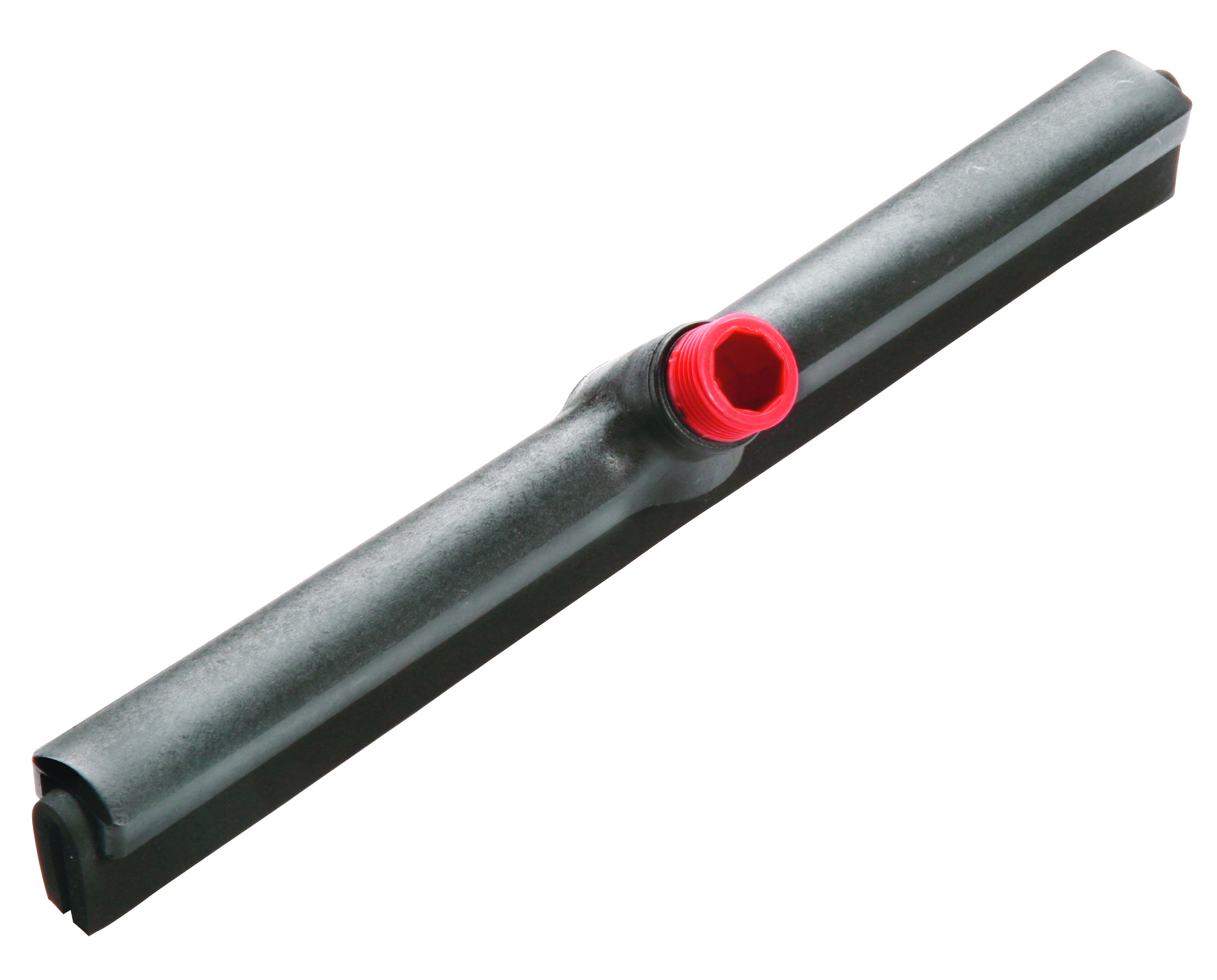 Haug 979 v&iacute;zleh&uacute;z&oacute; 42cm-es, dupla &eacute;lű fekete gumival, piros/fekete, kuplungos term&eacute;kfot&oacute;