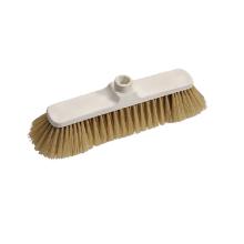 Broom, white hair-mixture 30/70, soft, 280 x 50 x 95 x 55 mm, 10pcs/case product photo