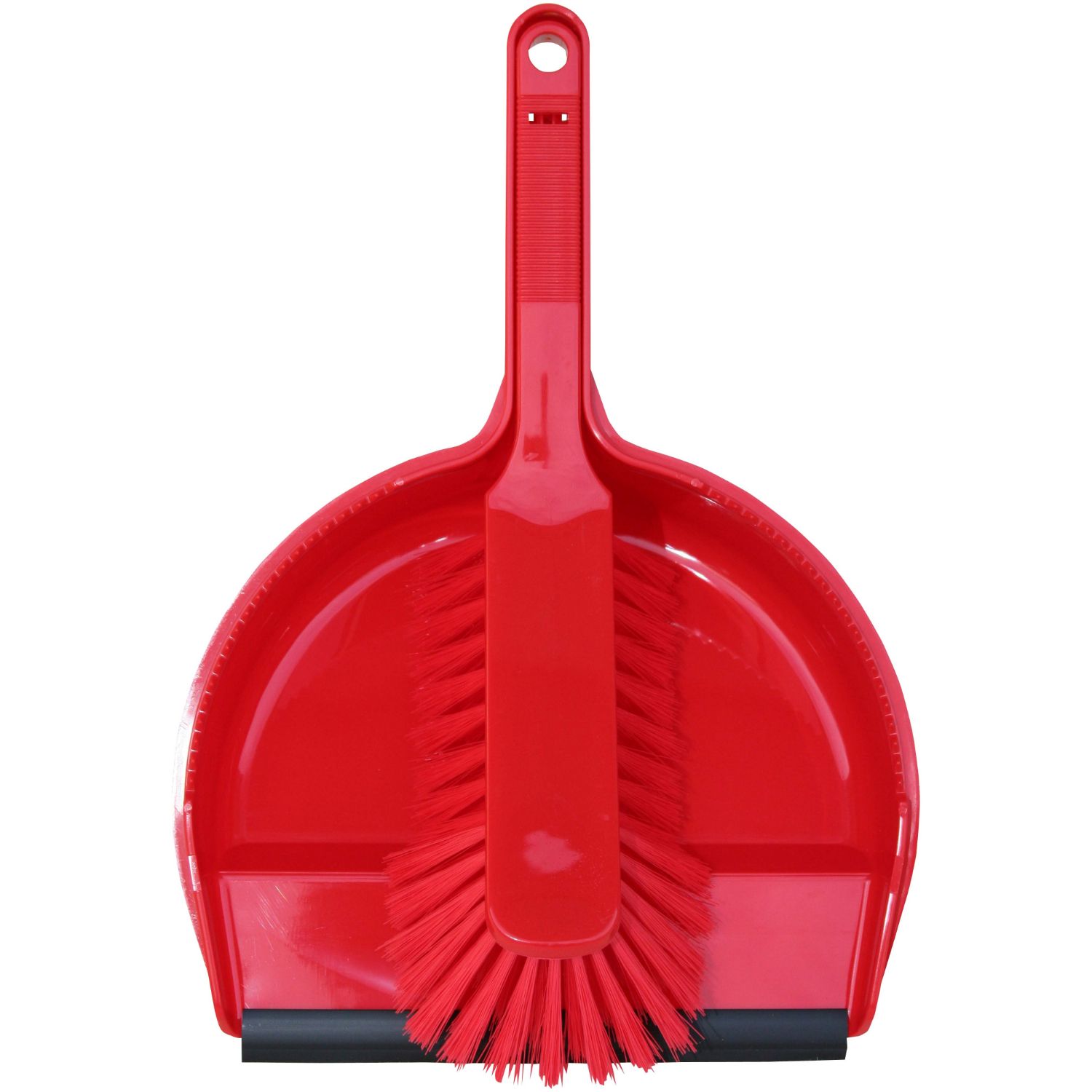 Haug 5601 Garbage shovel+broom set, red product photo