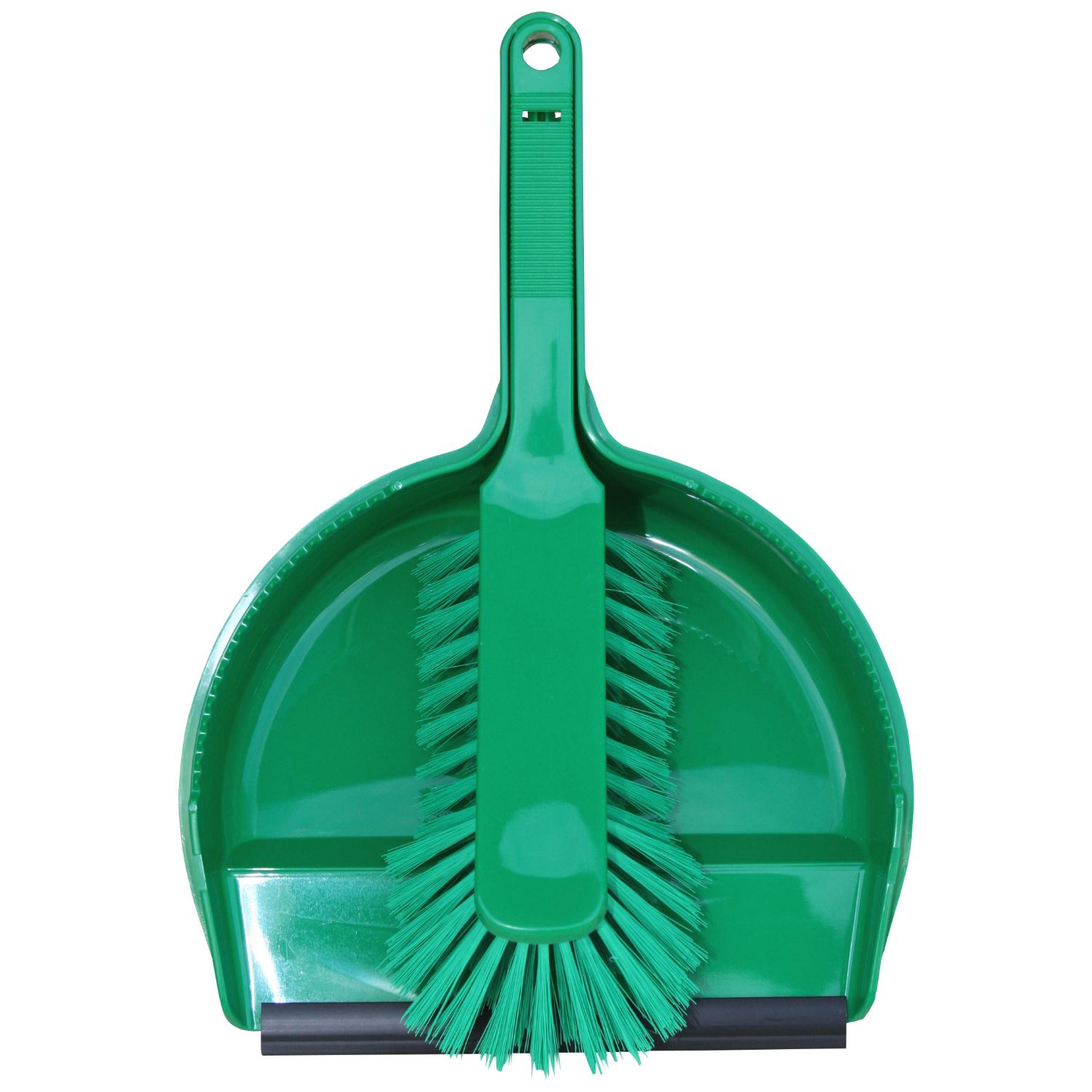Haug 5603 Garbage shovel+broom set, green product photo