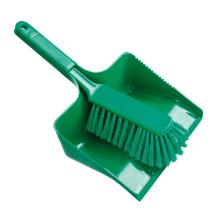 Haug FC88923 Garbage shovel+broom set, green product photo
