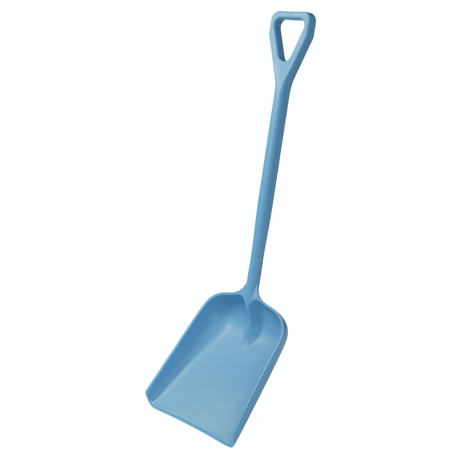 Haug 89202 Plastic shovel with long handle, large, blue, PP product photo