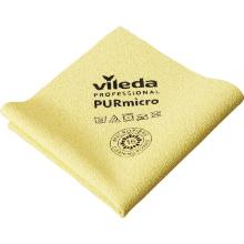 Vileda 174071 PURmicro Active yellow microfiber cloth, 38x35 cm, 5 pieces/pack product photo