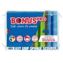 BonusPRO shaped dishwashing sponge, 13.5 x 7.1 x 4.5 cm, HACCP, 4 pieces/pack product photo