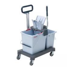 Vileda UltraSpeed Pro k&eacute;tv&ouml;dr&ouml;s takar&iacute;t&oacute;kocsi (10L/25L) tol&oacute;karral term&eacute;kfot&oacute;