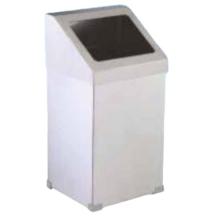 Stainless steel waste bin, 645 x 280 x 240 mm, 36L product photo
