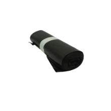 Garbage bag 70x110cm 25my 120l black, 20pcs/pack product photo