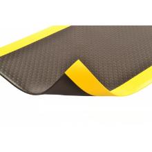 Notrax 417 Bubble Sof-Tred floor mat, black/yellow, 60cm, flow meter product photo