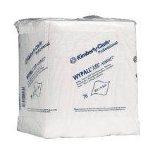 KC 6034 Wypall X60 1/4 folded wipe, Hydroknit, white, 31.7x30.5cm, 76 sheets product photo