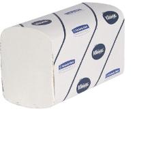 KC 6789 Kleenex, interfold hajtogatott kéztörlő, fehér, 21,20cm x 21,50 cm termékfotó