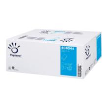 Papernet 406344 V hajtogatott kéztörlő zöld 23x24cm reciclált 2réteg 15x250lap termékfotó