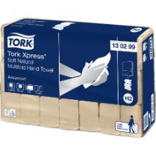 Tork 130299 Nat&uacute;r Xpress Soft multifold k&eacute;zt&ouml;rlő 2r&eacute;teg 21.3x24cm 180lap (H2) term&eacute;kfot&oacute;