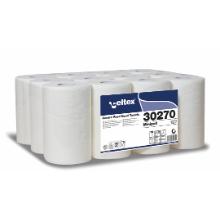Celtex C30270  Mini centerfeed hand towel, white, 2-ply, cell, 20x34cm/sheet, 12 product photo