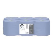Papernet 412057  autocut hand towel, blue, 21x14000cm, D18,5cm, rec, 2-ply, 140m, 6rolls/case product photo