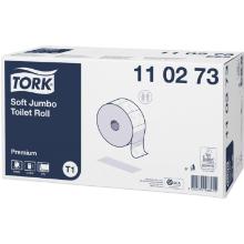 Tork 110273 Premium Soft jumbo WC pap&iacute;r, feh&eacute;r, 2 r&eacute;t, 360m, 1800lap (T1) term&eacute;kfot&oacute;