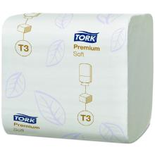 Tork 114276 Premium hajt. WC pap&iacute;r, feh&eacute;r, 2r&eacute;t, 19x11cm T3 30x252lap term&eacute;kfot&oacute;