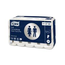 Tork 110782 Soft kistekercses WC papír, RC,3r, 250 lap/tek, 30 tek/csom,T4 termékfotó