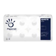 Papernet 404578 toilet roll,wh,9,7x12,5cm,cell,4r,18,75m,150sheetx72roll/pack product photo