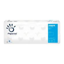 Papernet 416615 toilet paper,white,9,7x11,5cm,8cm,rec,2r,46m,40roll/crt product photo