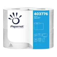 Papernet 403776 kistekercses toalettpap&iacute;r,feh,cell,2r,38,5m,350lap/tek,56tek/krt term&eacute;kfot&oacute;