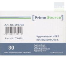 Bunzl Cosmetics PE Hygiene bag, 30 pcs/pack product photo