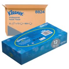 KC 8824 Kleenex kozmetikai kendő, fehér, 3 rétegű, 72lap/doboz termékfotó