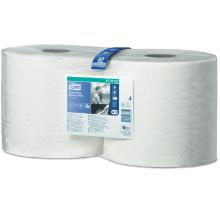 Tork 130062 heavy duty white combi roll, 2 ply, 34x24cm, 500 sheets, 170m W1/W2 product photo