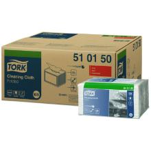Tork 510150 t&ouml;bbc&eacute;l&uacute; tiszt&iacute;t&oacute;kendő, feh&eacute;r, hajt., 32x39cm, 55lap/csomag (W8) term&eacute;kfot&oacute;
