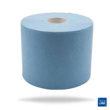 Techline industrial wipes, blue, cell, 2 rolls, d26 cm, 30x20 cm, 1000 sheets/ro product photo