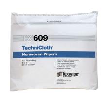 ITW TX609 TechniCloth wipes, white, lint-free, 23x23 cm, 300 pcs/pack product photo