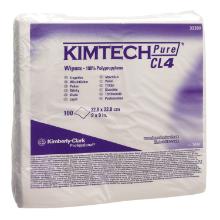 KC 7646 Kimtech Pure CL4 tisztatéri törlő, fehér, 23x23cm, 100lap/csomag termékfotó