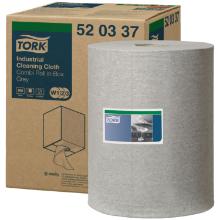 Tork 520337 dobozos kombi tekercses sz&uuml;rke ipari tiszt&iacute;t&oacute;kendő, 148m,390lap W1/2 term&eacute;kfot&oacute;