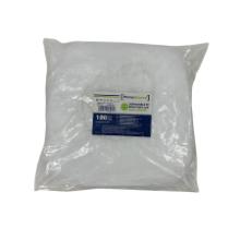 PS Circular rubber hairnet, plate shape, white 100 pieces/pack product photo