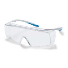 uvex 9169500 super f OTG CR szem&uuml;veg, v&iacute;ztiszta, p&aacute;ramentes, karc&aacute;ll&oacute;, feh&eacute;r/k&eacute;k term&eacute;kfot&oacute;