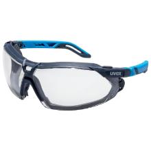 uvex 9183180 uvex i-5 guard safety glasses, anthracite/blue product photo