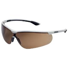 uvex 9193223 sportstyle szem&uuml;veg, karc-p&aacute;ramentes, feh&eacute;r keret , barna lencse term&eacute;kfot&oacute;