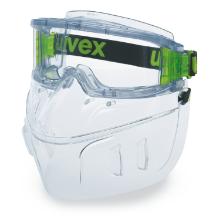 uvex 9301555 ultravision goggles with mouth guard, clear lid, anti-fog product photo