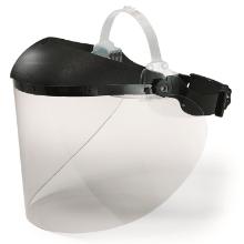 uvex 9706514 clear complete face shield with replaceable field of vision product photo