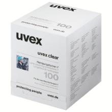 uvex 9963005 lencsetisztító törlőkendő, 100 darab/csomag termékfotó