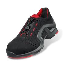 uvex 85129, uvex 1 x-tended support S1 SRC f&eacute;lcipő, fekete/pir, 12 sz&eacute;les 42 term&eacute;kfot&oacute;