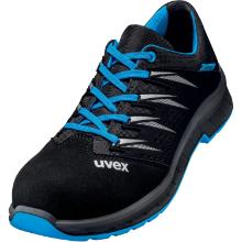 uvex 95553 2 xenova S3 f&eacute;lcipő, fekete/k&eacute;k, 12 sz&eacute;les, 51 term&eacute;kfot&oacute;