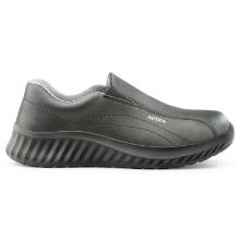 Artra Arica S2 SRC fekete microfiber beb&uacute;j&oacute;s f&eacute;lcipő ac&eacute;l kaplival PU talp 35 term&eacute;kfot&oacute;