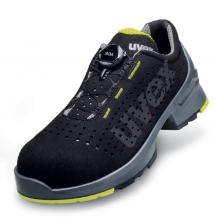 uvex 65658 1 S1 SRC BOA Fit System fekete/z&ouml;ld vel&uacute;rbőr f&eacute;lcipő 48 term&eacute;kfot&oacute;