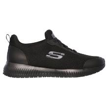 Skechers 77222EC Squad SR, női munkacipő, fekete 38 term&eacute;kfot&oacute;