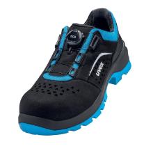 uvex 95582 uvex 2 BOA S1P f&eacute;lcipő fekete/k&eacute;k 11 sz&eacute;les 50 term&eacute;kfot&oacute;