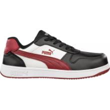 Puma Frontcourt BLK/WHT/RED Low S3L ESD FO HRO SR Sicherheitsschuhe, 39 Produktbild