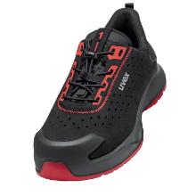uvex 1 x-craft pro S1 PL FO SC SR perfor&aacute;lt f&eacute;lcipő, sz&eacute;l.: 11, fekete/piros, 46 term&eacute;kfot&oacute;