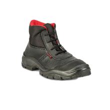 FTG ALFA S3 leather boot, black/red steel toecap, composite midfoot 44 product photo